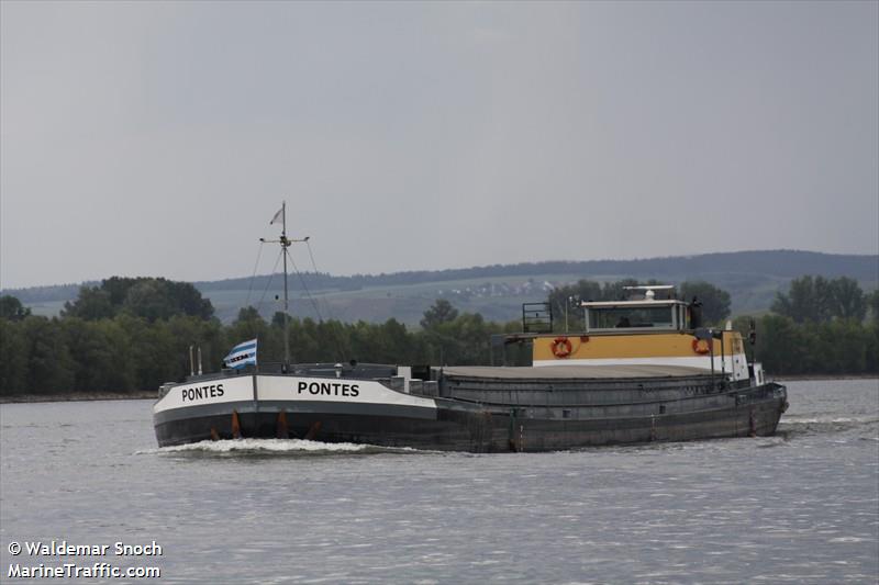 pontes (Cargo ship) - IMO , MMSI 211504820, Call Sign DK3370 under the flag of Germany