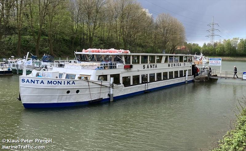 santa monika ii (Passenger ship) - IMO , MMSI 211778410, Call Sign DC9403 under the flag of Germany