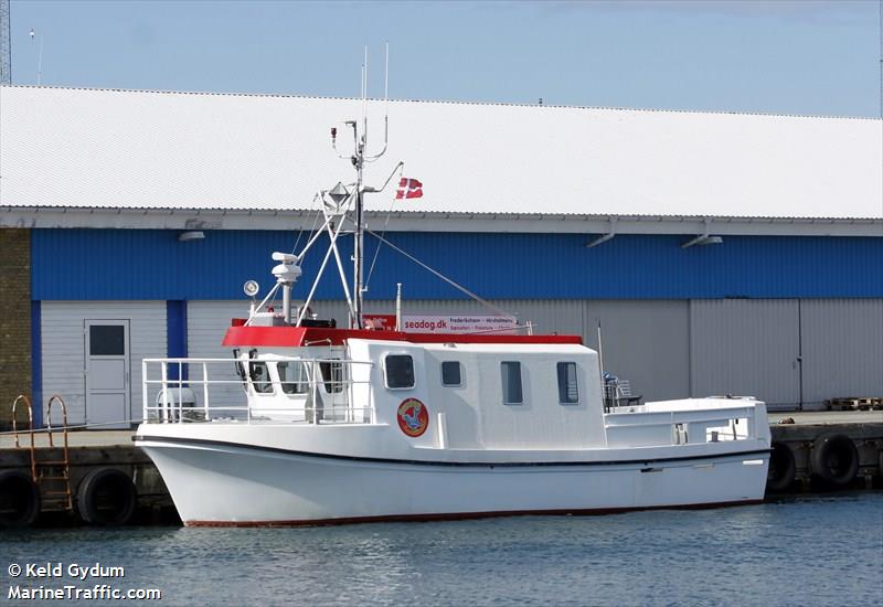 seadog (Passenger ship) - IMO , MMSI 219005453, Call Sign OU 9103 under the flag of Denmark