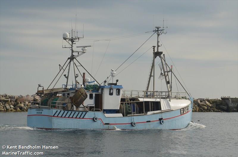 corsica (Fishing vessel) - IMO , MMSI 220338000, Call Sign OVPJ under the flag of Denmark