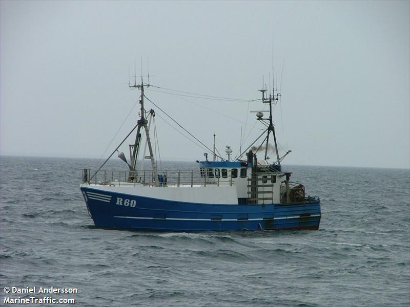 r 60 tasmania (Fishing vessel) - IMO , MMSI 220339000, Call Sign OZNK under the flag of Denmark