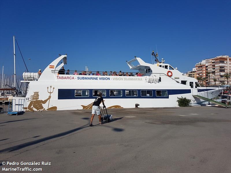 espejo de torreviej (Passenger ship) - IMO , MMSI 224020730, Call Sign EAYG under the flag of Spain