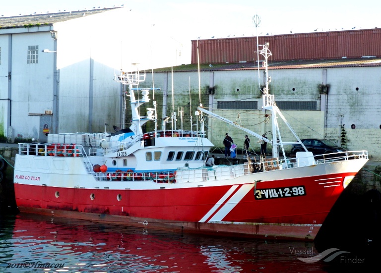 playa do vilar (Fishing vessel) - IMO , MMSI 224147350, Call Sign EA3315 under the flag of Spain