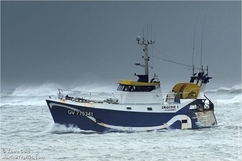fv iroise 1 (Fishing vessel) - IMO , MMSI 228172000, Call Sign FGSM under the flag of France