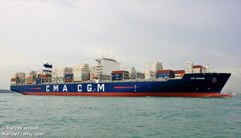 apl danube (Container Ship) - IMO 9674517, MMSI 229726000, Call Sign 9HA3553 under the flag of Malta