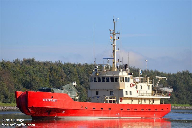 telepaatti (Cable Layer) - IMO 7636341, MMSI 230234000, Call Sign OF3100 under the flag of Finland