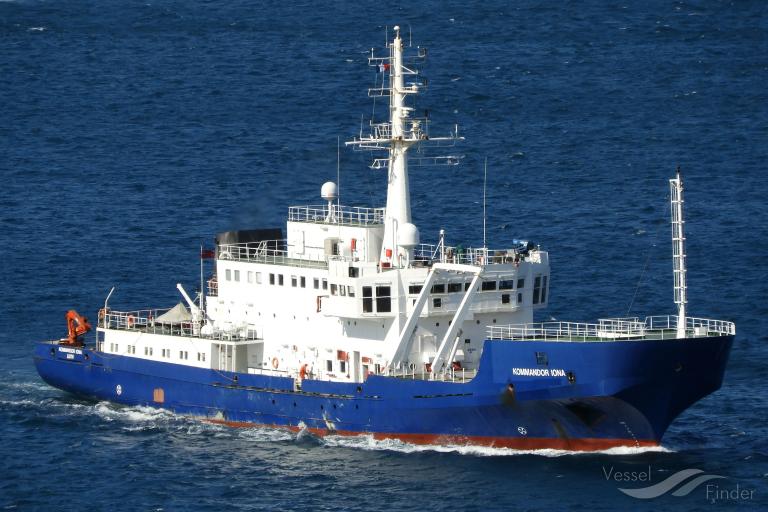 kommandor iona (Research Vessel) - IMO 8401999, MMSI 235003070, Call Sign GAAK under the flag of United Kingdom (UK)