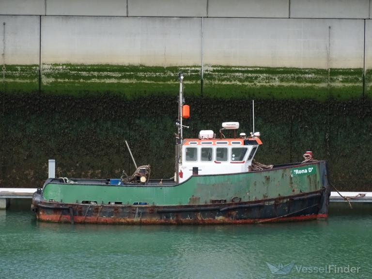 rona d (Tug) - IMO , MMSI 235103358, Call Sign 2HFZ5 under the flag of United Kingdom (UK)