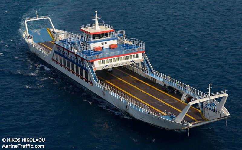 apostolos m (Passenger/Ro-Ro Cargo Ship) - IMO 9595773, MMSI 239617600, Call Sign SVA3629 under the flag of Greece