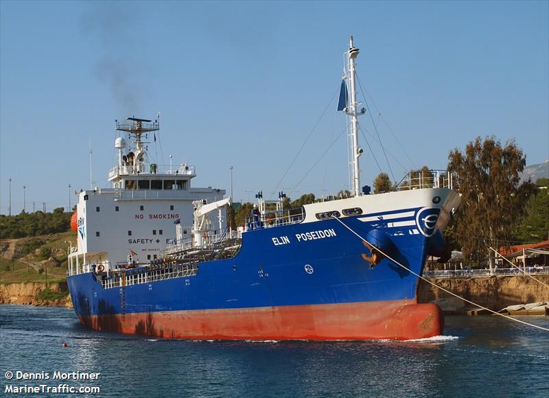 elin poseidon (Chemical/Oil Products Tanker) - IMO 9301677, MMSI 241006000, Call Sign SVAZ2 under the flag of Greece