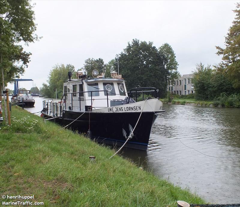 uwe jens lornsen (Pleasure craft) - IMO , MMSI 244013045, Call Sign PB3341 under the flag of Netherlands