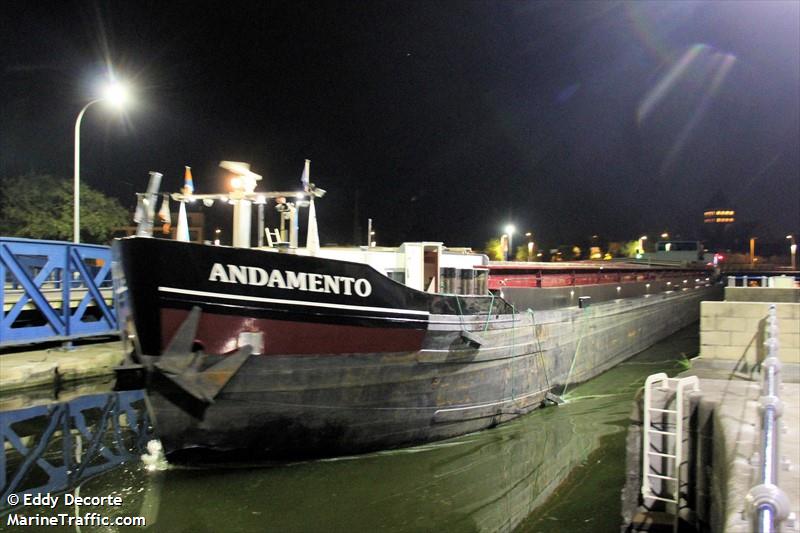 andamento (Cargo ship) - IMO , MMSI 244730404, Call Sign PA3366 under the flag of Netherlands
