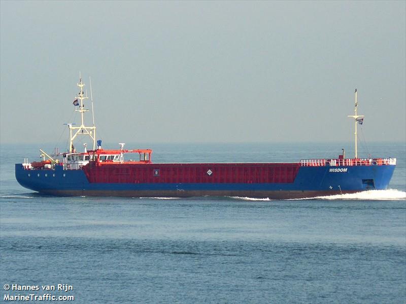 hs wisdom (General Cargo Ship) - IMO 9195559, MMSI 245339000, Call Sign PCAZ under the flag of Netherlands