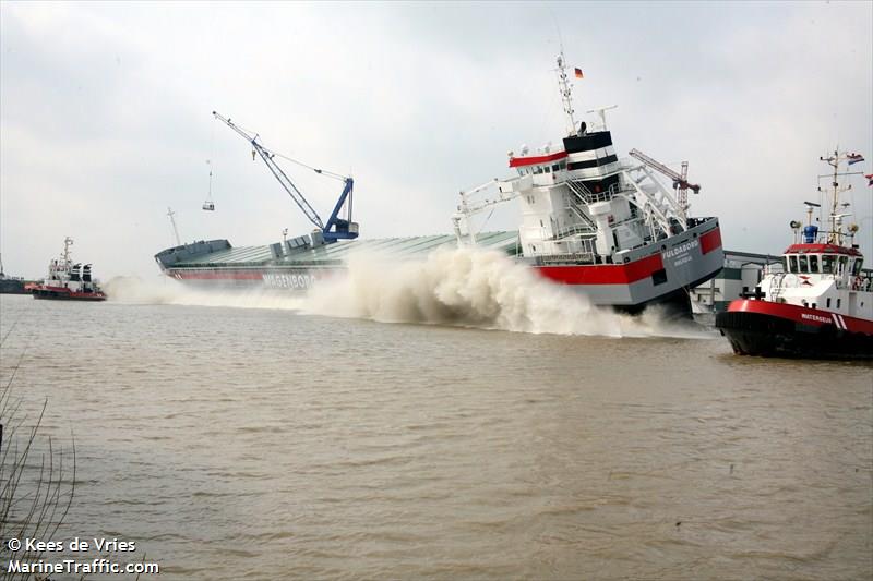 fuldaborg (General Cargo Ship) - IMO 9559092, MMSI 245806000, Call Sign PCNZ under the flag of Netherlands