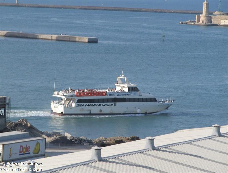 beluo 1 (Passenger ship) - IMO , MMSI 247195600, Call Sign IIMN under the flag of Italy