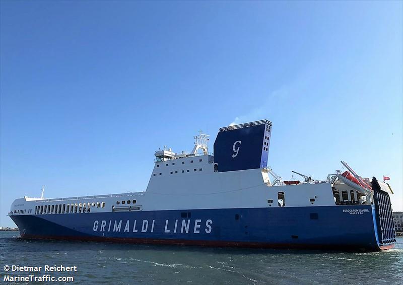 eurocargo savona (Ro-Ro Cargo Ship) - IMO 9457191, MMSI 248562000, Call Sign 9HA4705 under the flag of Malta