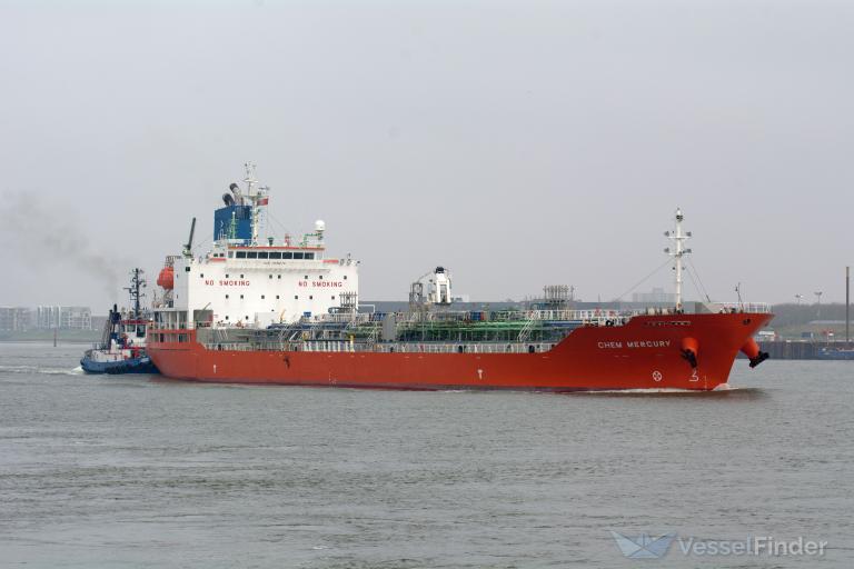chem mercury (Chemical/Oil Products Tanker) - IMO 9815276, MMSI 253690000, Call Sign LXET under the flag of Luxembourg