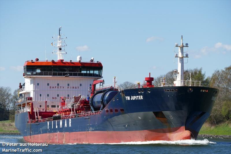 ym jupiter (Chemical/Oil Products Tanker) - IMO 9291597, MMSI 256398000, Call Sign 9HTF8 under the flag of Malta