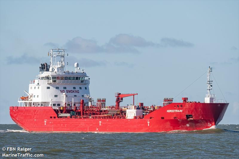 nordstraum (Chemical/Oil Products Tanker) - IMO 9523548, MMSI 258152000, Call Sign LAWE7 under the flag of Norway
