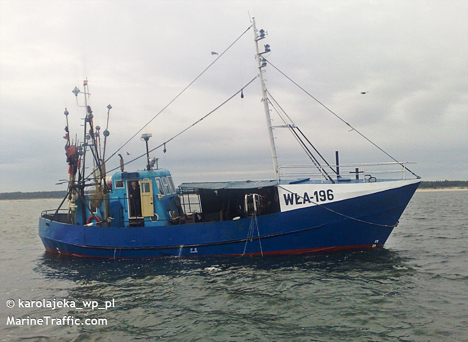 wla-196 (Fishing vessel) - IMO , MMSI 261010020, Call Sign SPG2392 under the flag of Poland