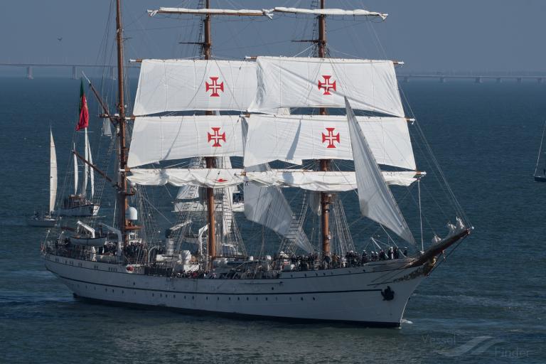 nrp sagres (Sailing vessel) - IMO , MMSI 263141000, Call Sign CTEC under the flag of Portugal