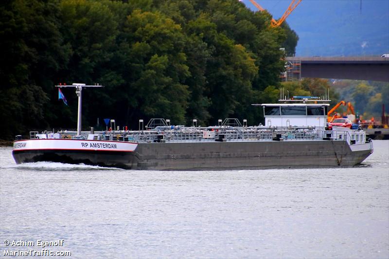 rp amsterdam (Tanker) - IMO , MMSI 269057566, Call Sign HE7566 under the flag of Switzerland