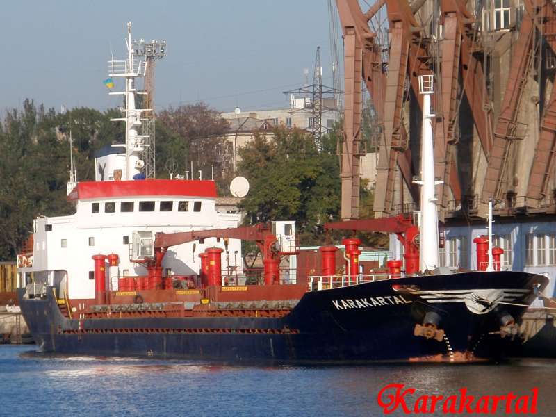 mv karakartal (General Cargo Ship) - IMO 8520903, MMSI 271002180, Call Sign TCJJ under the flag of Turkey