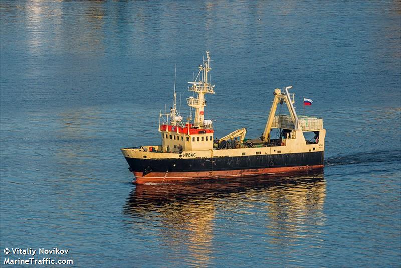 irvas (Fishing Vessel) - IMO 8220527, MMSI 273316510, Call Sign UBWI under the flag of Russia