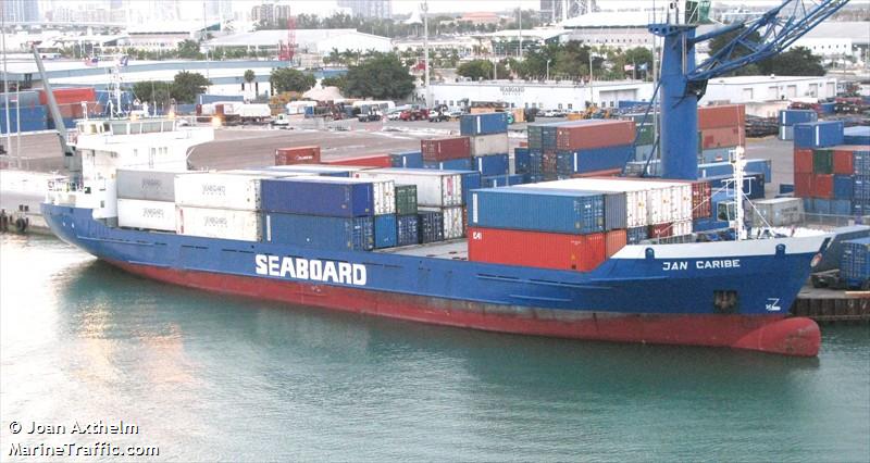jan caribe (General Cargo Ship) - IMO 8815308, MMSI 304010792, Call Sign V2QD under the flag of Antigua & Barbuda