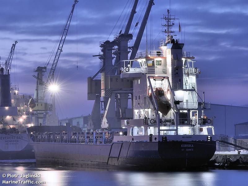 werratal (General Cargo Ship) - IMO 9192636, MMSI 304214000, Call Sign V2GL2 under the flag of Antigua & Barbuda