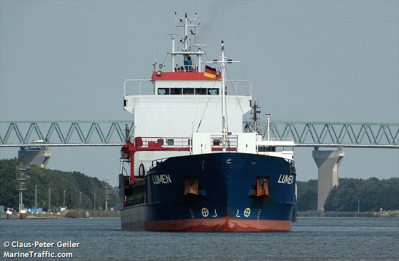 lumen (General Cargo Ship) - IMO 9136125, MMSI 304354000, Call Sign  V2QS5 under the flag of Antigua & Barbuda