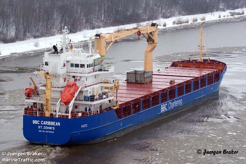 bbc caribbean (General Cargo Ship) - IMO 9378242, MMSI 305238000, Call Sign V2DK3 under the flag of Antigua & Barbuda