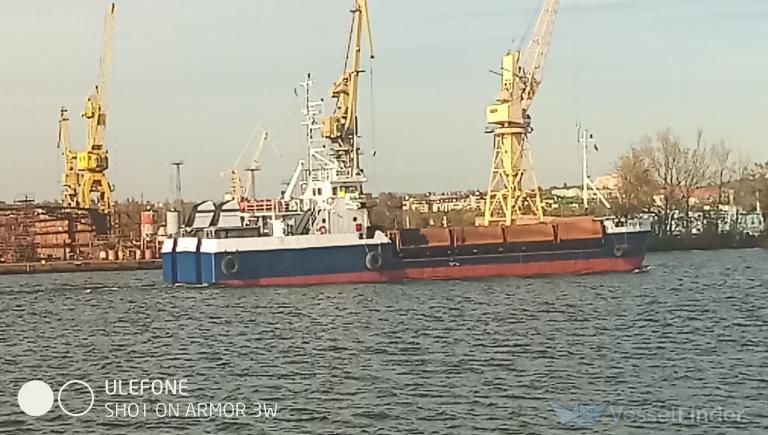 seg (General Cargo Ship) - IMO 9066045, MMSI 341966000, Call Sign V4WX3 under the flag of St Kitts & Nevis