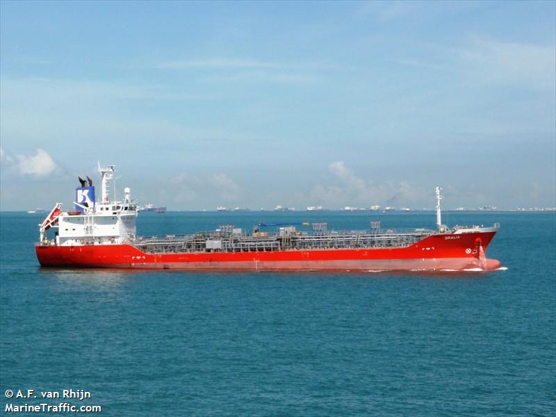 oralia (Chemical/Oil Products Tanker) - IMO 9269609, MMSI 351169000, Call Sign HPBA under the flag of Panama
