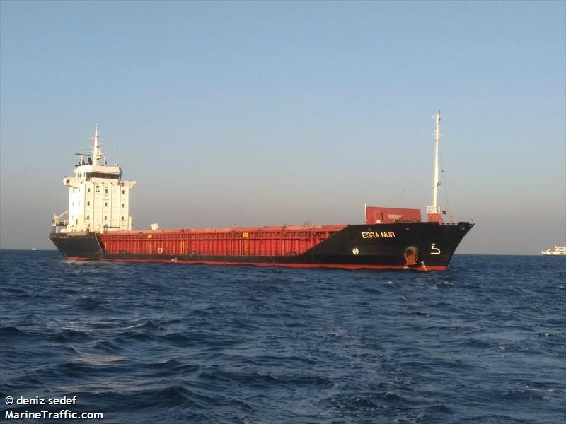 esra nur (General Cargo Ship) - IMO 9045687, MMSI 353218000, Call Sign HPJN under the flag of Panama