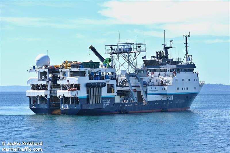 marcus g. langseth (Research Vessel) - IMO 9010137, MMSI 367059880, Call Sign WDC6698 under the flag of United States (USA)
