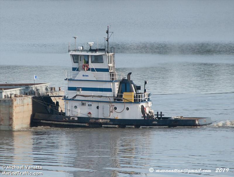 aries (Tug) - IMO , MMSI 367159120, Call Sign WDD5491 under the flag of United States (USA)