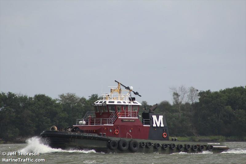 elizabeth turecamo (Tug) - IMO 9205055, MMSI 367300590, Call Sign WDD8624 under the flag of United States (USA)