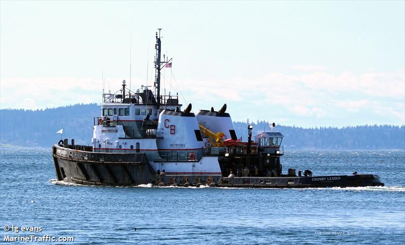 crosby leader (Offshore Tug/Supply Ship) - IMO 7417288, MMSI 367441370, Call Sign WDF3561 under the flag of United States (USA)