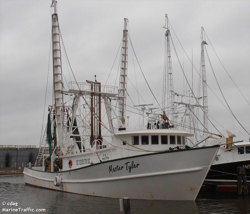 master tyler (Fishing vessel) - IMO , MMSI 367513750, Call Sign WDG2256 under the flag of United States (USA)