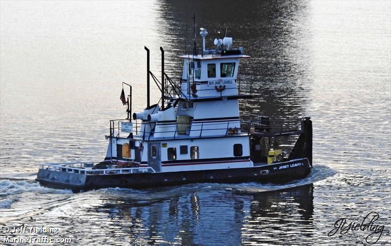 janet leavell (Towing vessel (tow>200)) - IMO , MMSI 367665380, Call Sign WDH9174 under the flag of United States (USA)