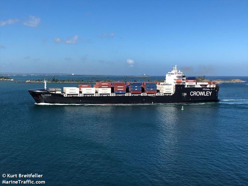 el coqui (Container Ship) - IMO 9721968, MMSI 367781630, Call Sign WDJ4838 under the flag of United States (USA)