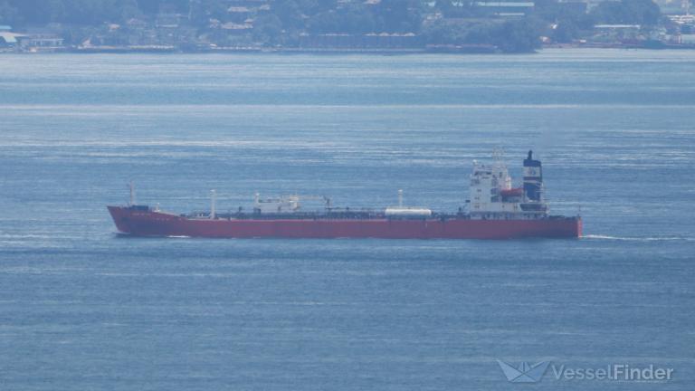 gas akita (LPG Tanker) - IMO 8818843, MMSI 373366000, Call Sign HOAX under the flag of Panama