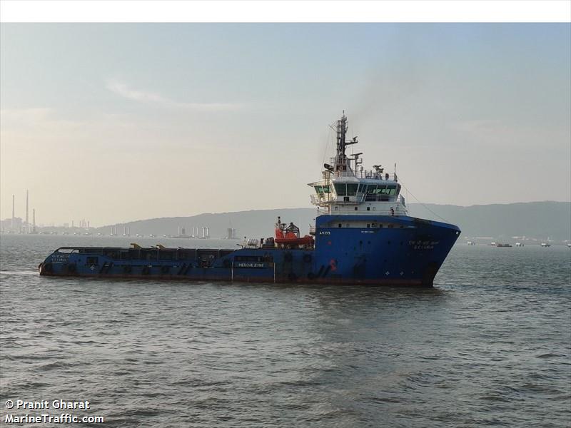 sci urja (Offshore Tug/Supply Ship) - IMO 9547269, MMSI 419000127, Call Sign AVFW under the flag of India