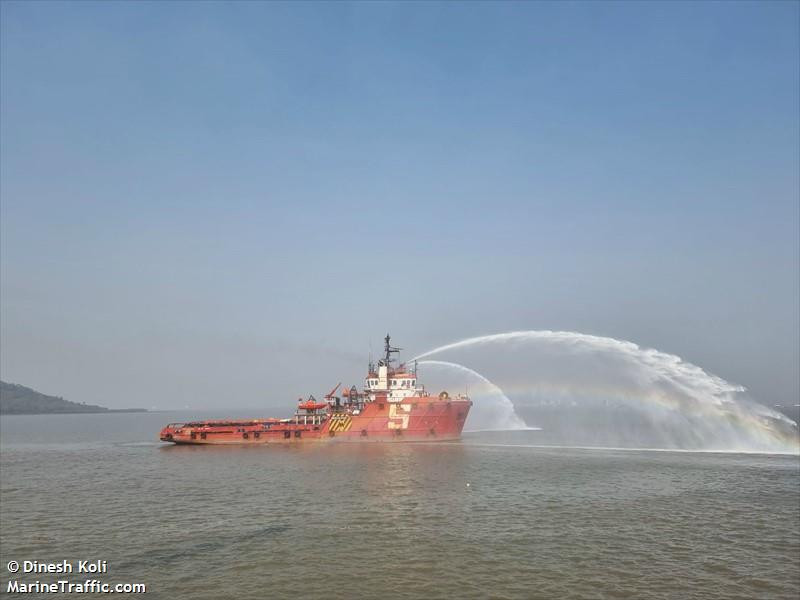 saroja blessing (Offshore Tug/Supply Ship) - IMO 9299070, MMSI 419001132, Call Sign AWPP under the flag of India