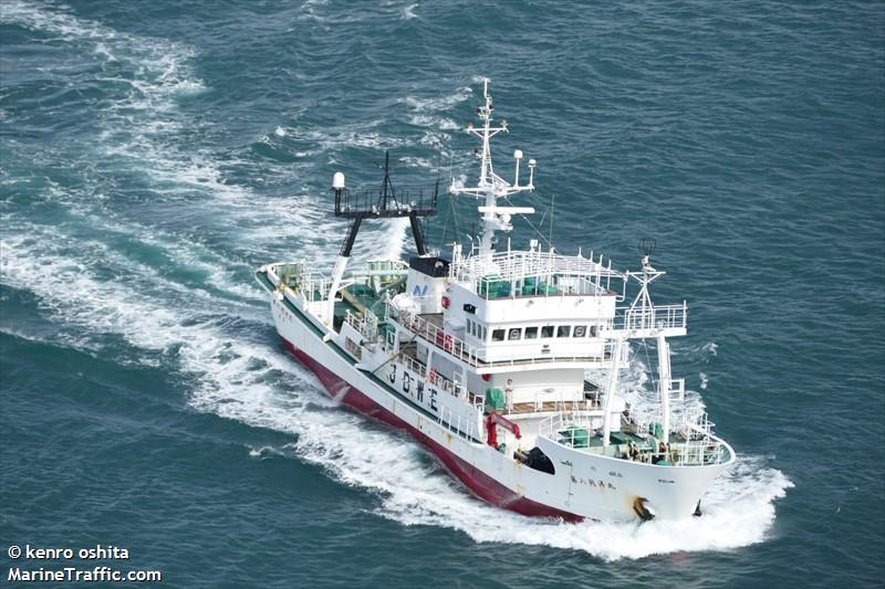 kaiyoumaru no.8 (Fishing Vessel) - IMO 9135224, MMSI 431811000, Call Sign JDWE under the flag of Japan