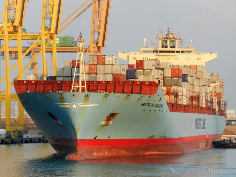 maersk taikung (Container Ship) - IMO 9334662, MMSI 477178200, Call Sign VROX2 under the flag of Hong Kong