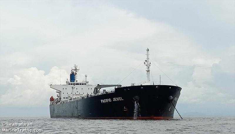 pacific jewel (Crude Oil Tanker) - IMO 9413779, MMSI 477534800, Call Sign VRFL4 under the flag of Hong Kong