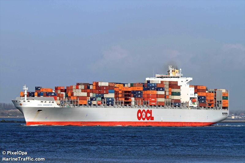 oocl washington (Container Ship) - IMO 9417256, MMSI 477617600, Call Sign VRFU9 under the flag of Hong Kong