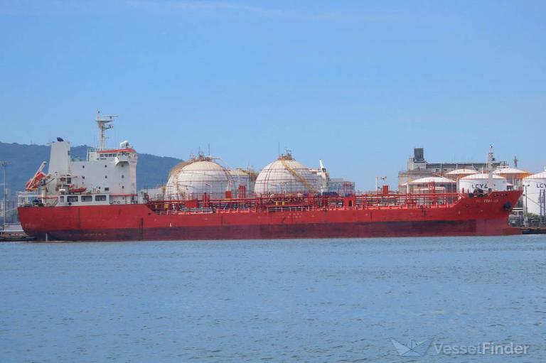 sc tianjin (Chemical/Oil Products Tanker) - IMO 9378333, MMSI 477797300, Call Sign VRCT5 under the flag of Hong Kong